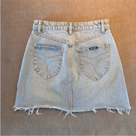 ROLLA’S High Waisted Denim Mini Skirt - Picture 6 of 9
